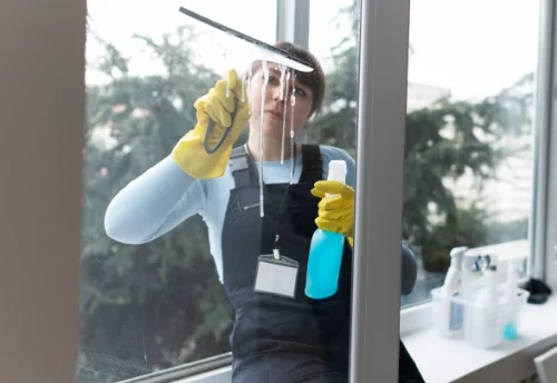 Nettoyage de vitres intérieures et extérieures à Monteaux
